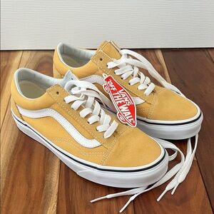 NEW Yellow Old Skool Vans